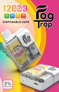 Fog Trap 蠟筆小新系列 12000口拋棄式